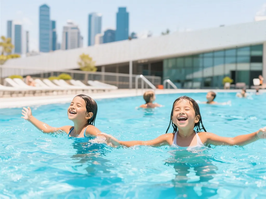 夏日健康与运动的交响曲：60个市政泳池点燃城市活力